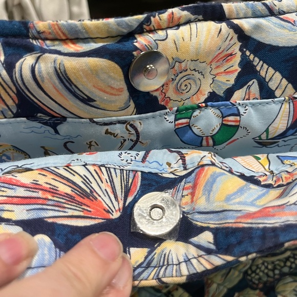 Vera Bradley Morning Shells Tote Bag - Picture 2 of 4